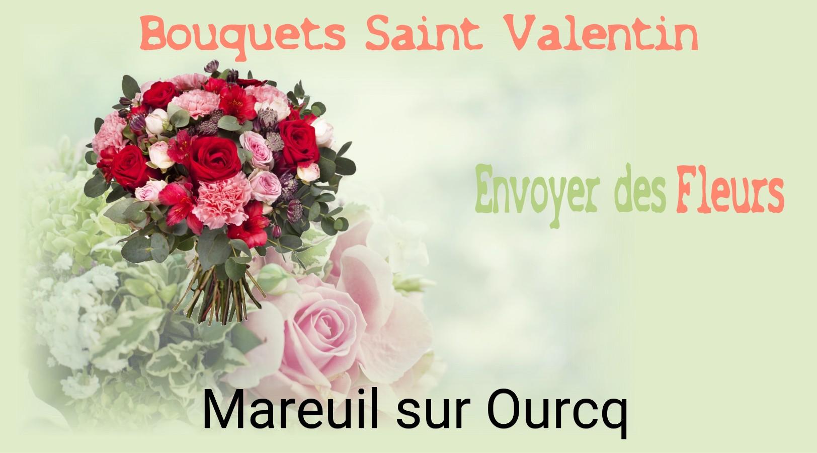Roses de Saint-Valentin livrées à Mareuil-sur-Ourcq
